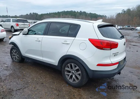 2014 Kia Sportage Lx z USA, uszkodzony, nr VIN KNDPB3AC4E7593413